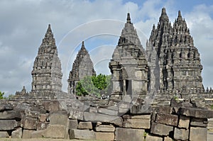 Prambanan is the largest and grandest Hindu temple ever built in ancient Java