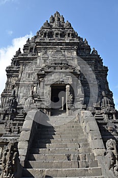 Prambanan is the largest and grandest Hindu temple ever built in ancient Java