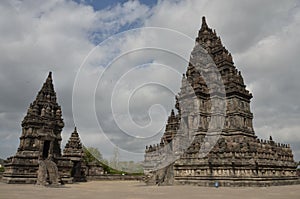 Prambanan is the largest and grandest Hindu temple ever built in ancient Java