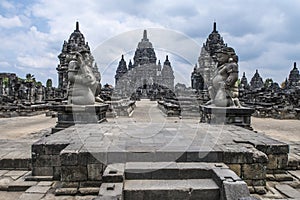 The Prambanan temple, Java, Indonesia