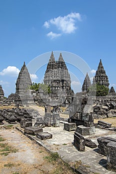 Prambanan Temple on Java Island, Indonesia