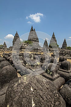 Prambanan Temple on Java Island, Indonesia