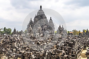 The Prambanan temple, Java, Indonesia