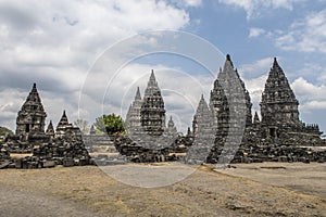 The Prambanan temple, Java, Indonesia