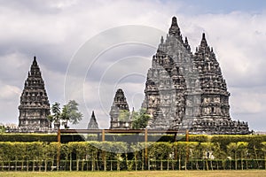 The Prambanan temple, Java, Indonesia