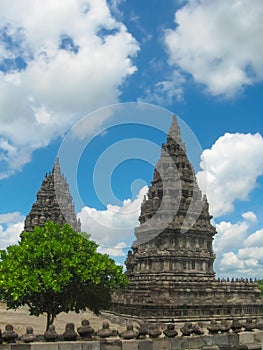 Prambanan temple near Yogyakarta on Java, Indonesia