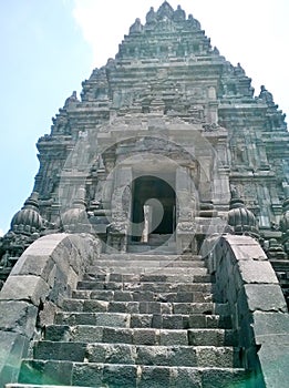Prambanan temple near Yogyakarta on Java island Indonesia