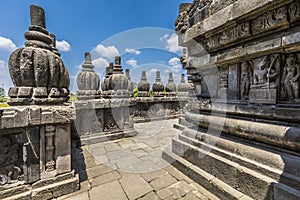 Prambanan temple near Yogyakarta on Java island, Indonesia