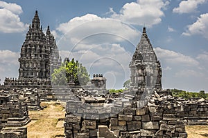 Prambanan temple near Yogyakarta on Java island, Indonesia