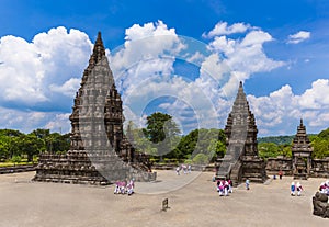 Prambanan temple near Yogyakarta on Java island - Indonesia