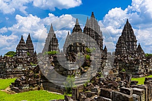 Prambanan temple near Yogyakarta on Java island - Indonesia