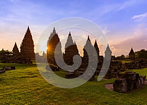 Prambanan temple near Yogyakarta on Java island - Indonesia