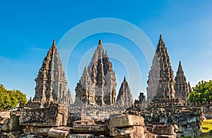 Prambanan temple near Yogyakarta, Java island, Indonesia