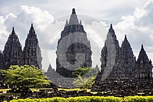 Prambanan Temples in Java, Indonesia