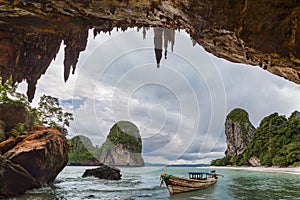 Pranang Cave Beach, Phuket, Thailand