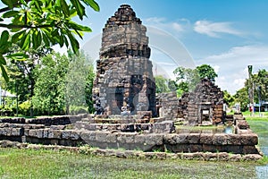 The Prang Ku, a Khmer temple in Chaiyaphum, Thailand