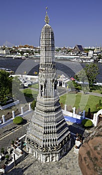 Prang at Thailand Temple