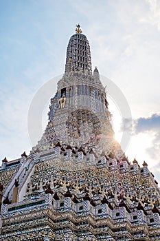 Prang of Wat Arun, Bangkok, Thailand