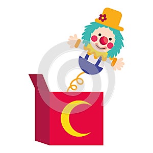 prank box fools day isolated