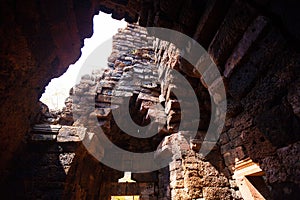 Prasat Banan temple in Battambang, Cambodia