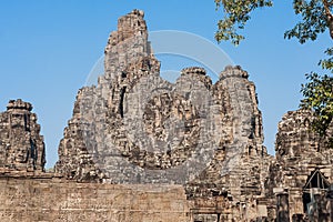 Prasat Bayon Temple of Angkor Thom, Siem Reap, Cambodia