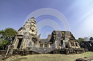 Prasat Hin Phanom Wan Ancient Khmer castle located in Nakhon Ratchasima