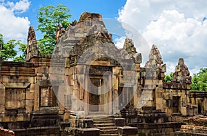 Prasat Muang Tam, an ancient Khmer-style Hindu temple complex in Buriram Province, Thailand