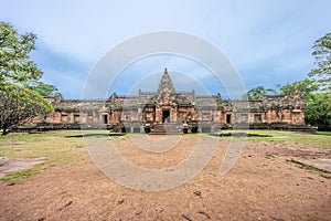 Prasat Phanom Rung view from The Front Yard at Phanom Rung Historical Park