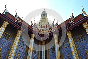 Prasat Phra Thep Bidon, Wat Phra Kaew, Thailand