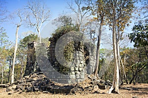 Prasat Thneng ruin, Koh Ker temple complex, Cambodia photo