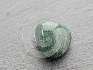 Prasiolite green quartz Beautiful natural crystal gemstone. Ma
