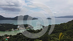 Praslin Seychelles lookout