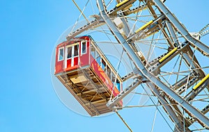 Prater amusement park and Wiener Riesenrad ferris wheel, Vienna