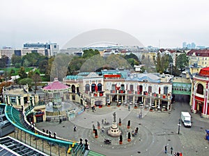 The Prater or Der VergnÃÂ¼gungspark Prater, Wien One of the oldest amusement parks in the world - Vienna, Austria