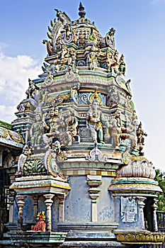 Prathyangira Devi Temple located Moratandi village, Puducherry, India