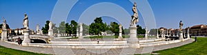 The Prato della Valle square in Padua, Italy