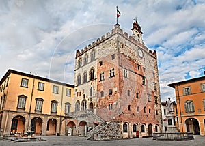 Prato, Tuscany, Italy - Historic palace Palazzo Pretorio photo