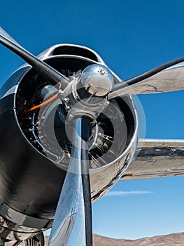 Pratt and Whitney aircraft engine