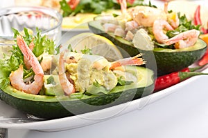 Prawn and Avocado Salad