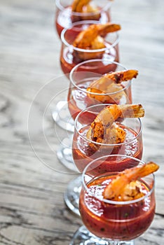 Prawn cocktails