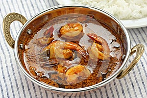 Prawn curry , indian food