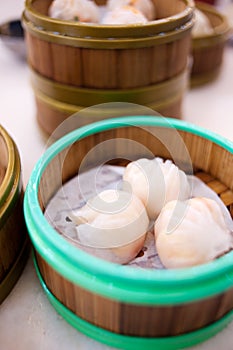 Prawn dim sum dumplings