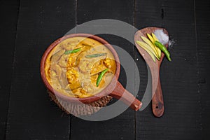 Prawn mango curry, kerala special dish