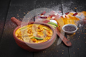 Prawn mango curry, kerala special dish