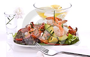 Prawn salad