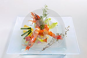 Prawn salad