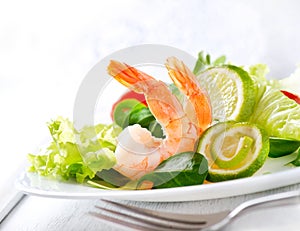 Prawn salad