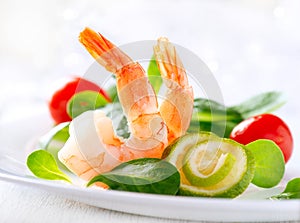 Prawn salad