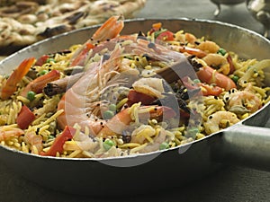 Prawn and Vegetable Biryani