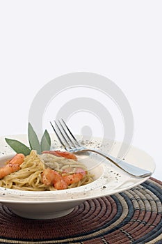 Prawns and Pasta series